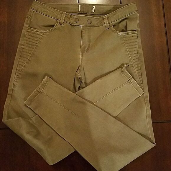 Jolt Moto Twill Ankle Pants (E10) - Picture 3 of 5